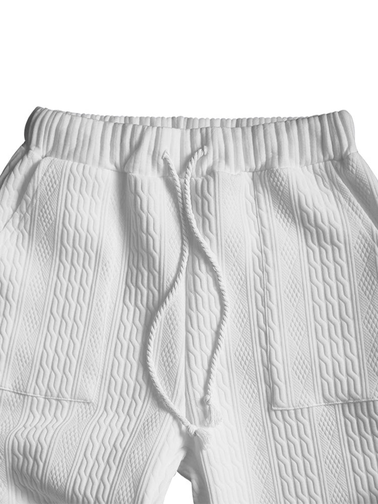 Men's Sweater and Trousers Set for Cooler Days