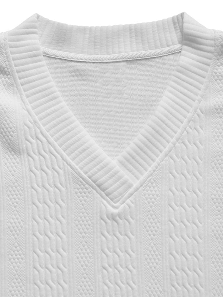 Men's Sweater and Trousers Set for Cooler Days