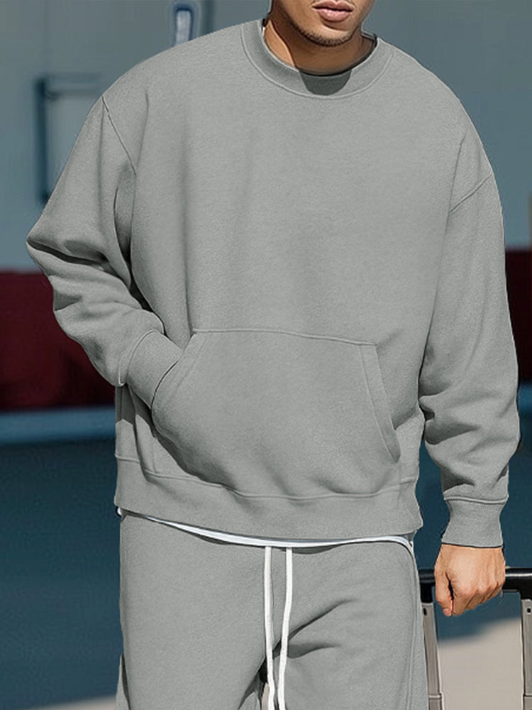 Men's Sweatshirt And Joggers Set for Travel