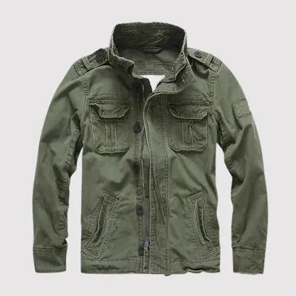 Men's Utility Field Jacket for Autumn Winter Wear