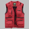 Men's Utility Vest for Outdoor Spring Summer Wear