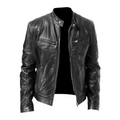 Men's Zip Front Jacket for Autumn Winter Wear
