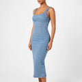Novari - Sleeveless Bodycon Midi Dress