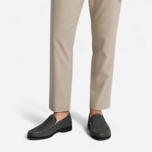 Perforated Slip-On Loafers for Everyday Wear