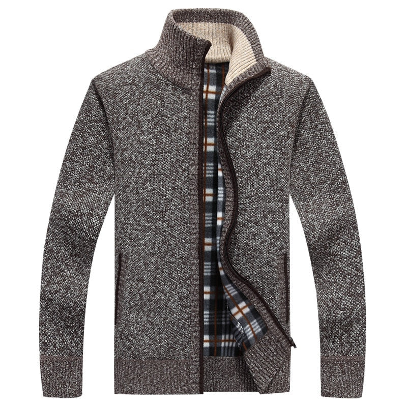 Rowan Men's Cardigan for Cooler Autumn Days