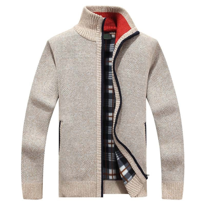 Rowan Men's Cardigan for Cooler Autumn Days