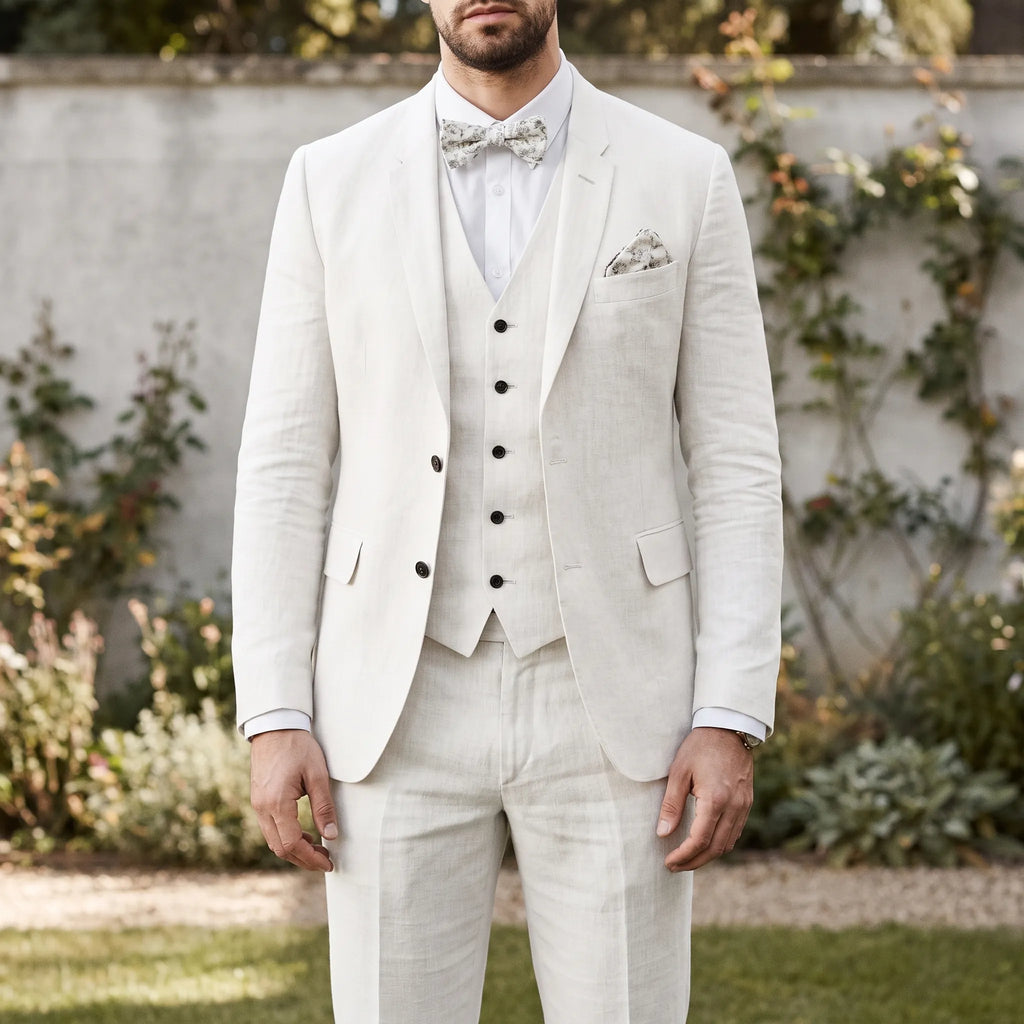 SavileBreeze - Lightweight Three-Piece Summer Suit