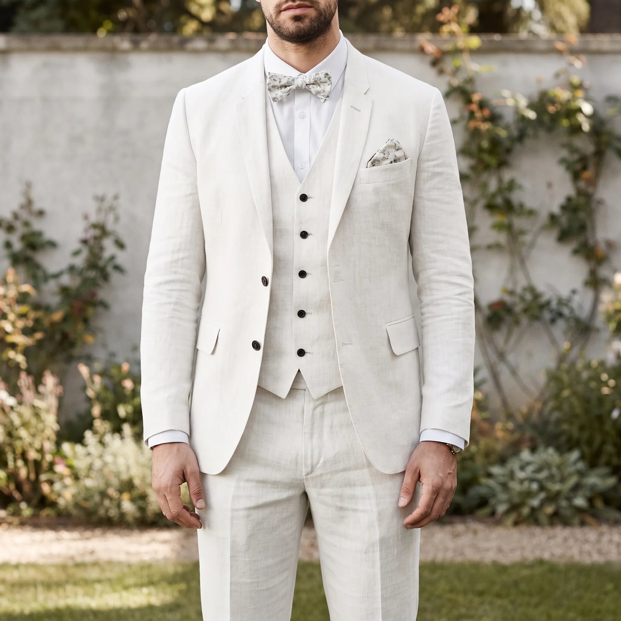 SavileBreeze - Lightweight Three-Piece Summer Suit