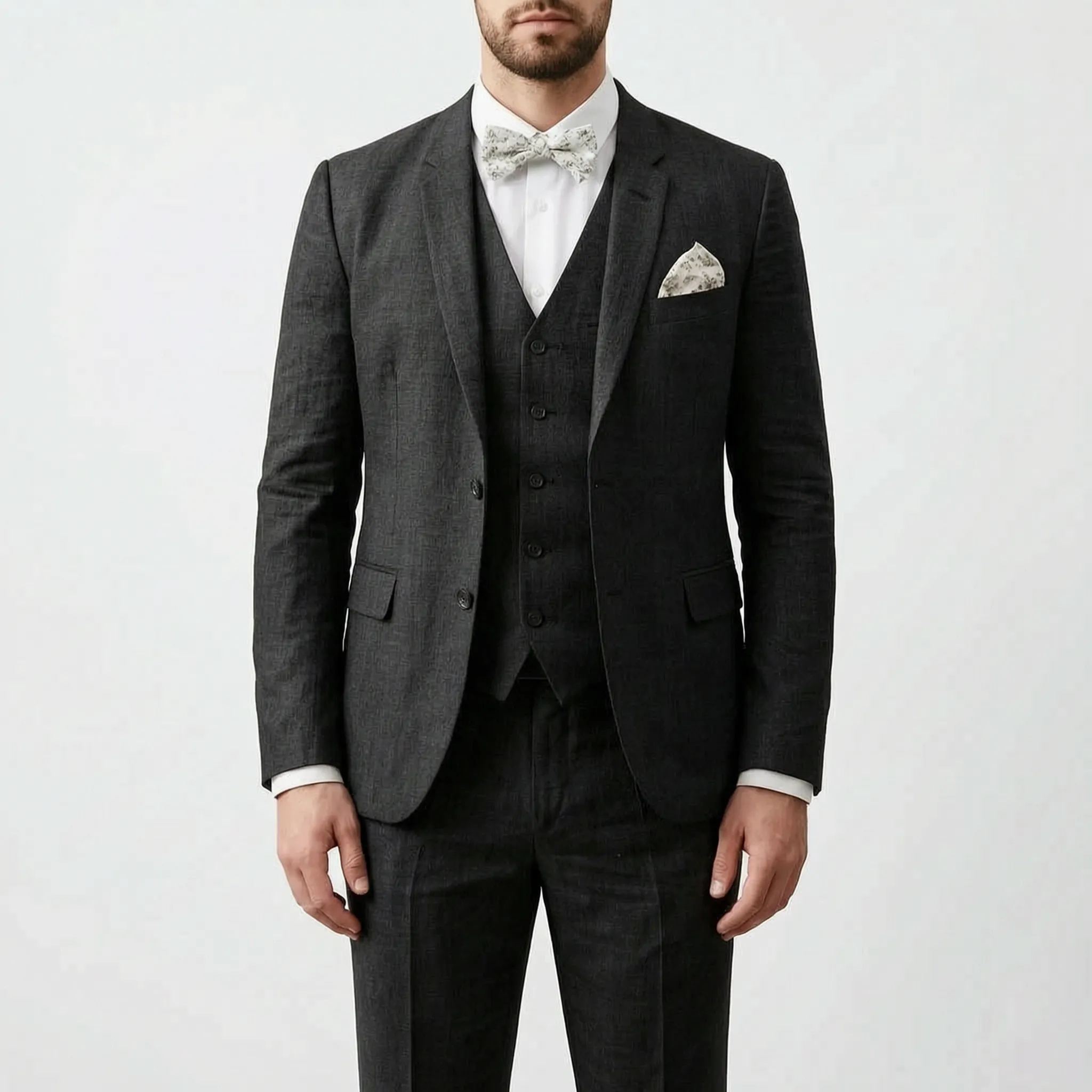SavileBreeze - Lightweight Three-Piece Summer Suit