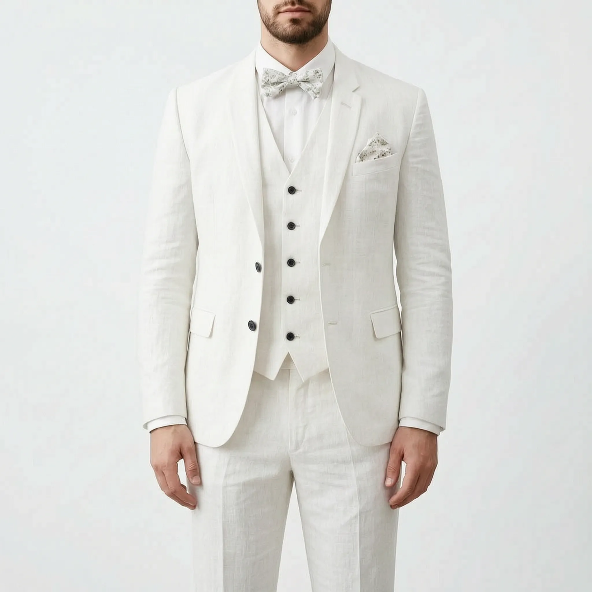 SavileBreeze - Lightweight Three-Piece Summer Suit