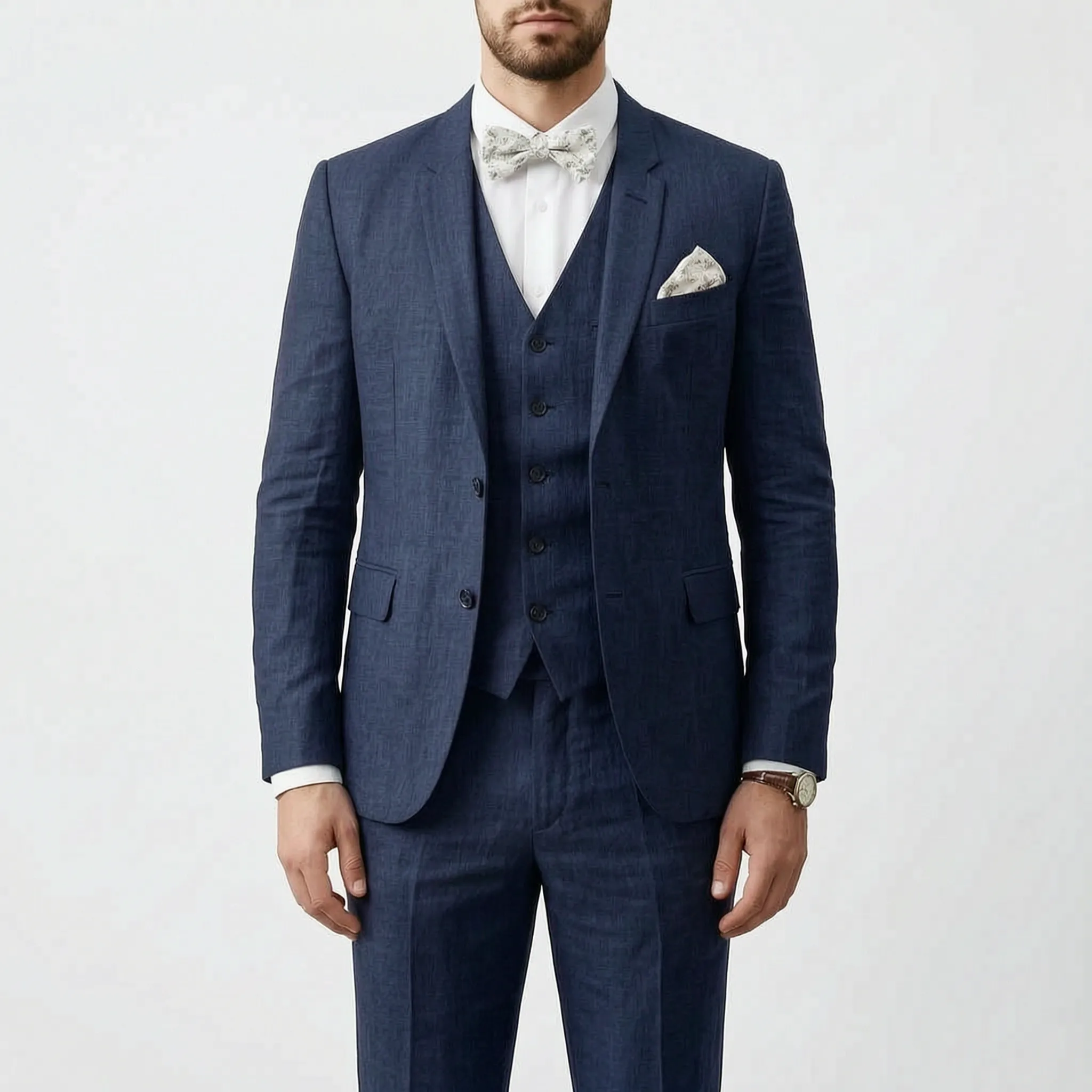 SavileBreeze - Lightweight Three-Piece Summer Suit