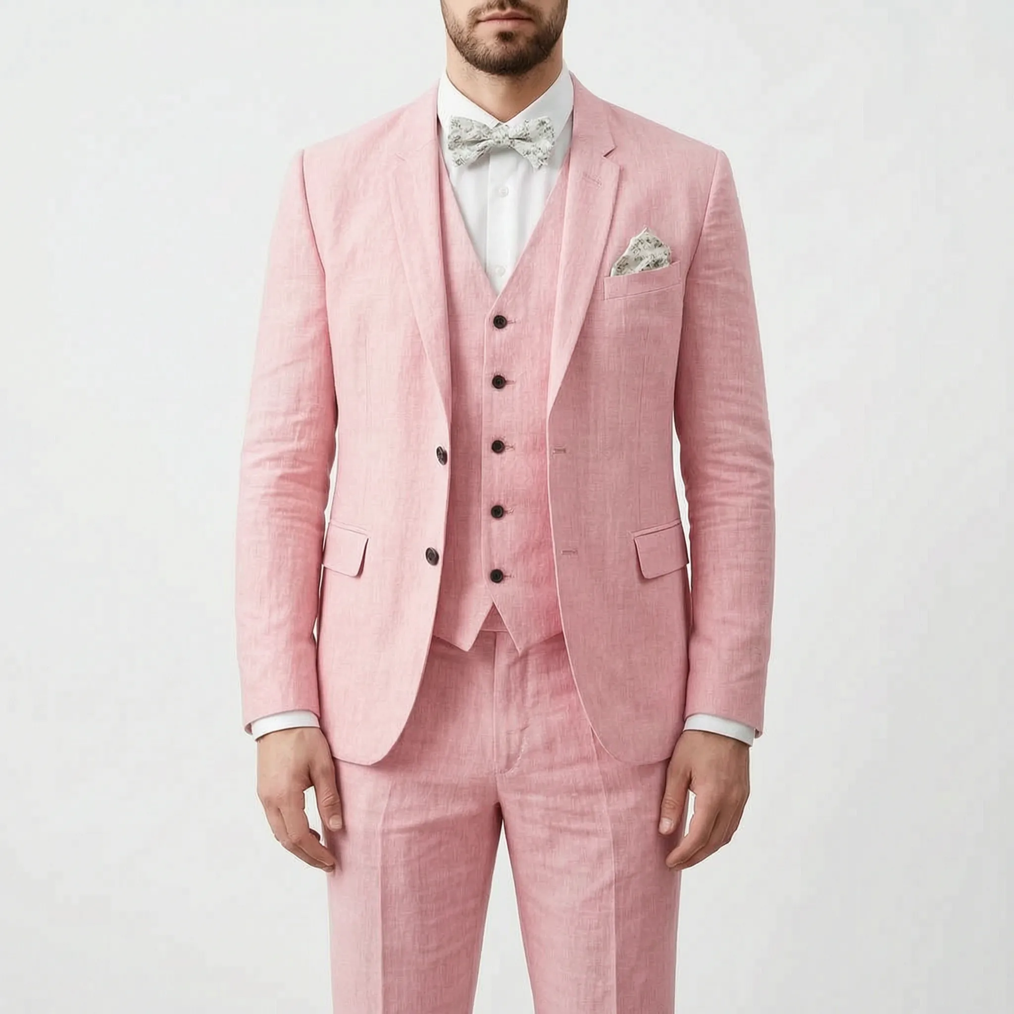 SavileBreeze - Lightweight Three-Piece Summer Suit
