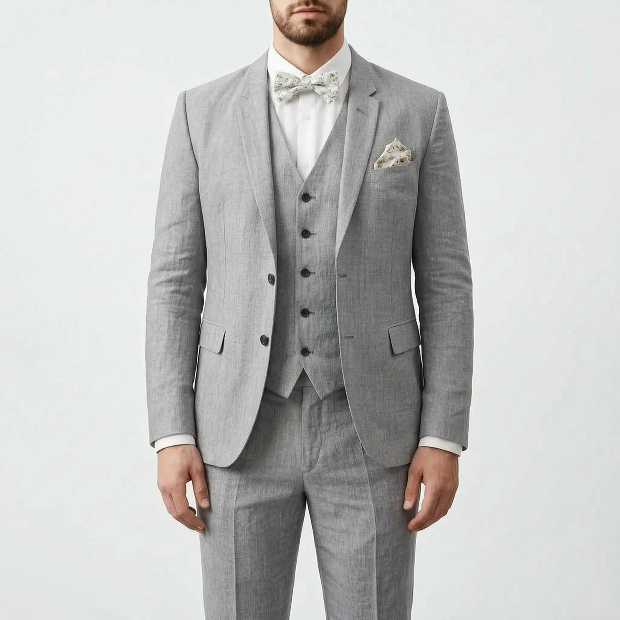 SavileBreeze - Lightweight Three-Piece Summer Suit