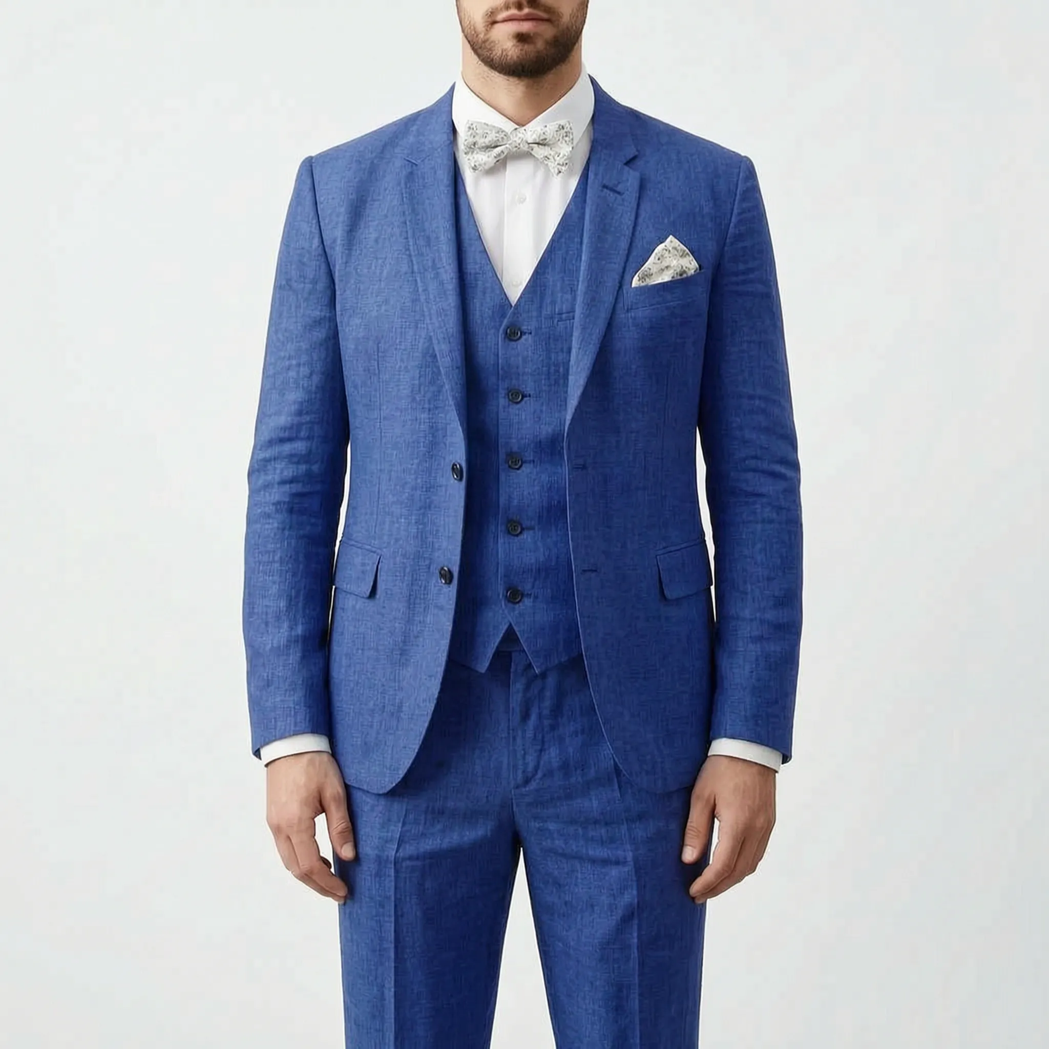 SavileBreeze - Lightweight Three-Piece Summer Suit