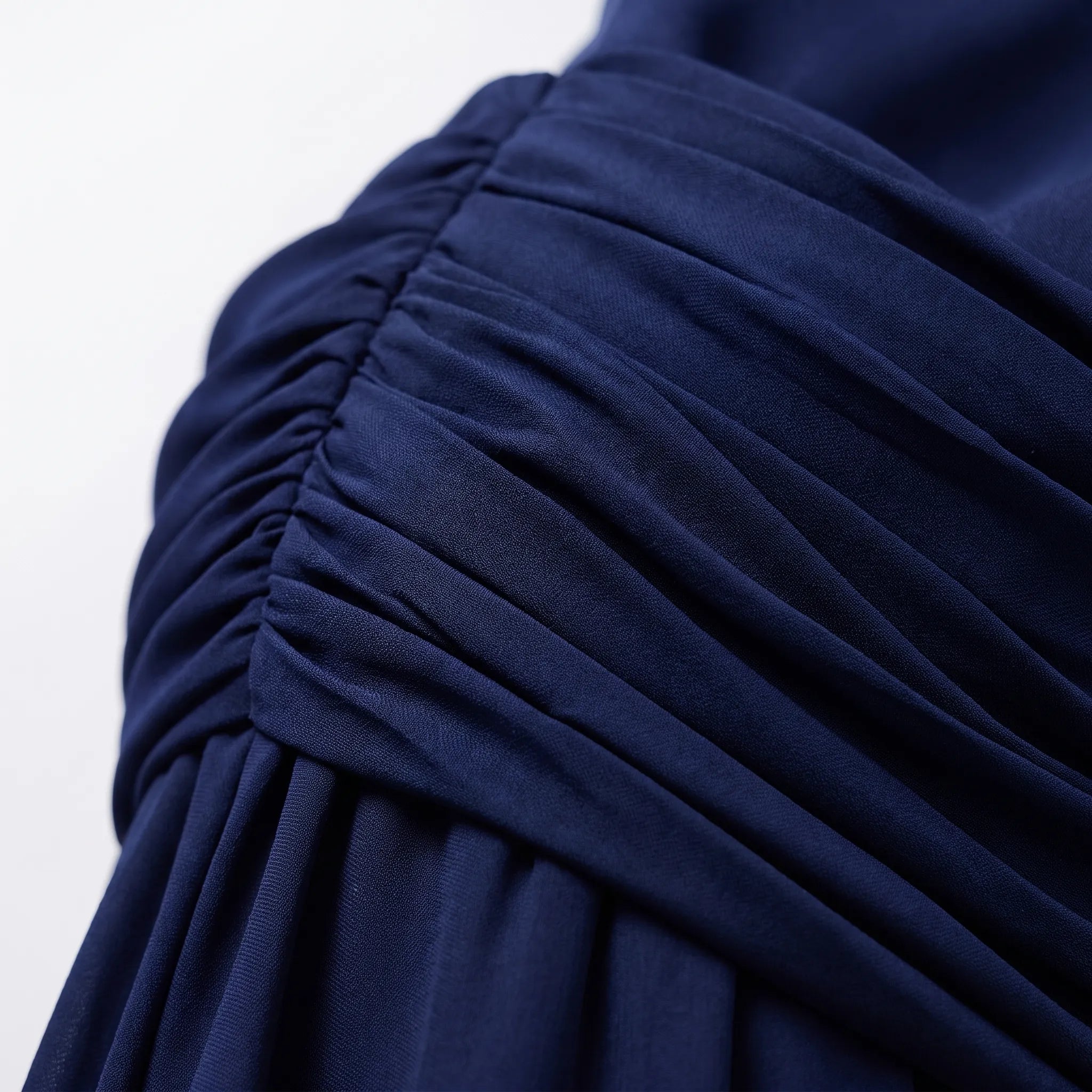 Solara - Formal Ruched Maxi Dress