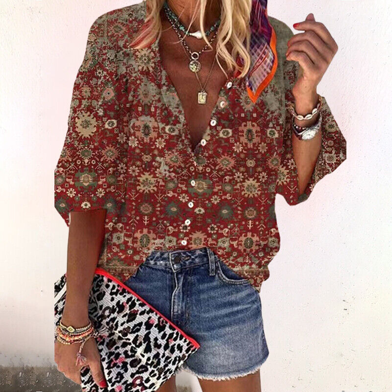 Women's Blouse for Spring and Autumn Occasions