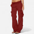 Women's Cargo Trousers for Autumn and Winter Wear