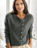 Women's Classic Cardigan for Autumn Winter Everyday Wear