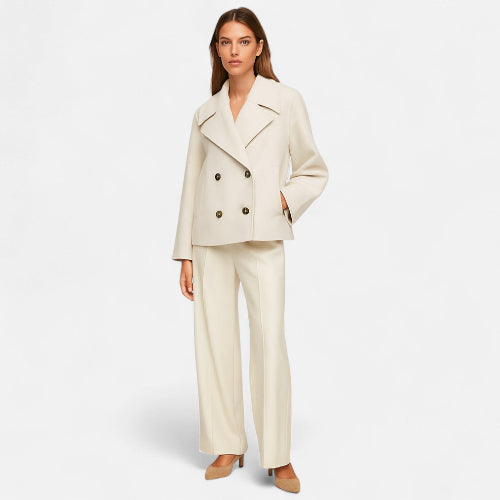 Women's Double Breasted Blazer for Smart Occasions