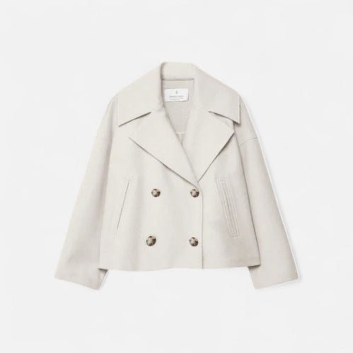 Women's Double Breasted Blazer for Smart Occasions