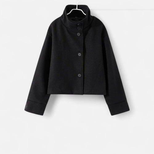 Women's Double Breasted Coat for Autumn Winter Wear