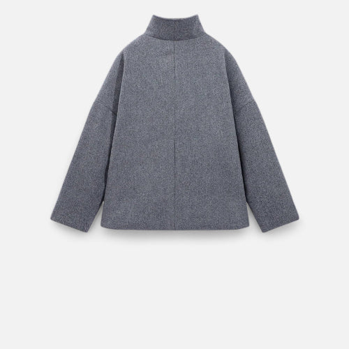 Women's Double Breasted Coat for Autumn Winter Wear