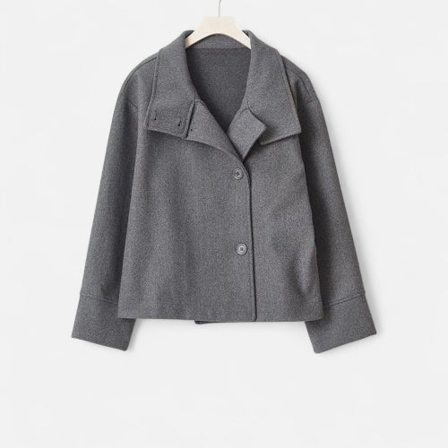 Women's Double Breasted Coat for Autumn Winter Wear
