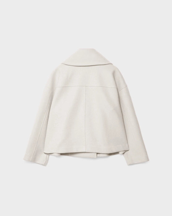 Women's Double Breasted Coat with Lapels for Autumn