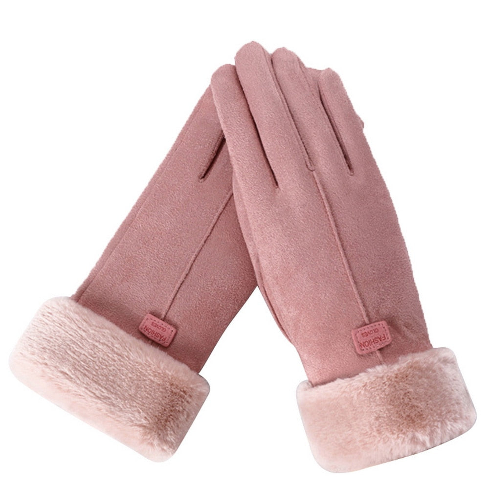 Women's Gloves for Autumn and Winter Outdoor Wear
