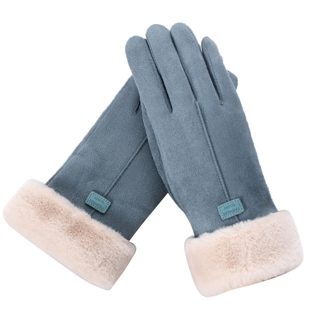 Women's Gloves for Autumn and Winter Outdoor Wear