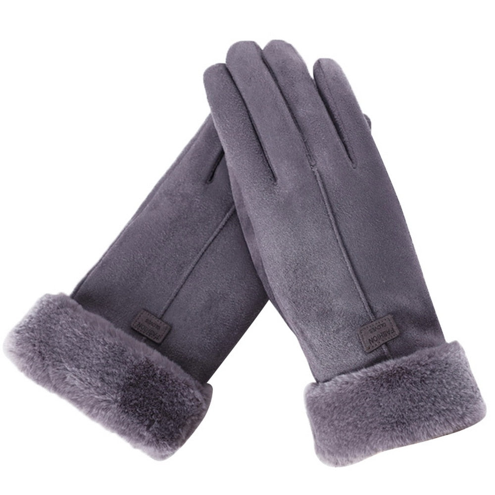 Women's Gloves for Autumn and Winter Outdoor Wear