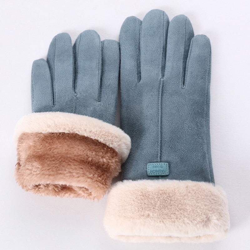Women's Gloves for Autumn and Winter Outdoor Wear