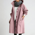 Women's Hooded Coat for Autumn and Outdoor Wear