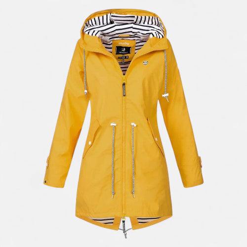 Women's Hooded Jacket for Autumn Outdoor Days