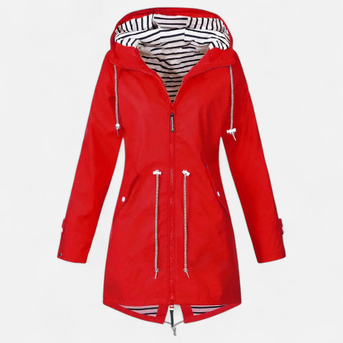 Women's Hooded Jacket for Autumn Outdoor Days