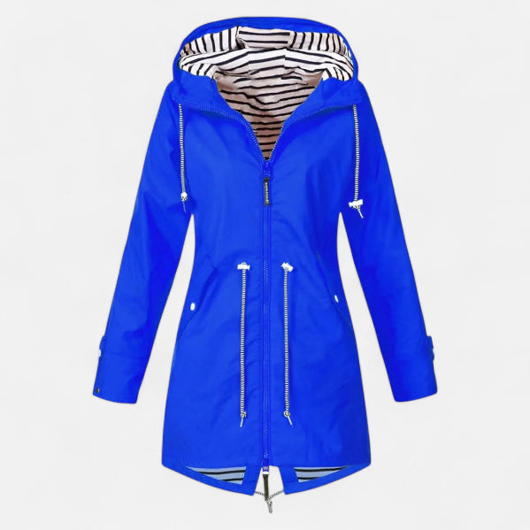 Women's Hooded Jacket for Autumn Outdoor Days