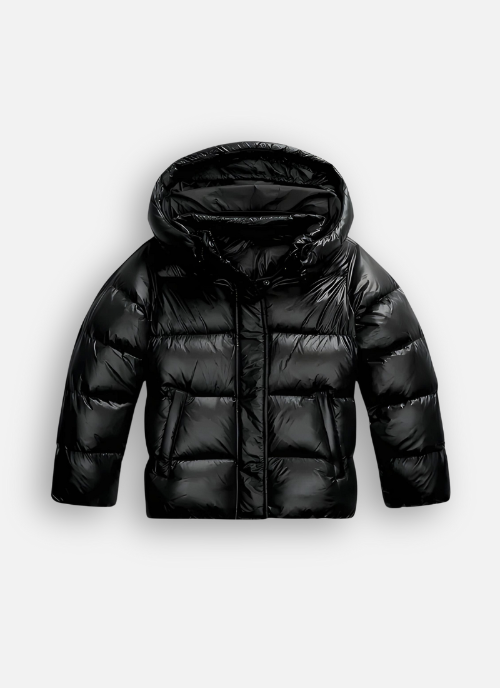 Women's Hooded Puffer Jacket for Autumn Winter Wear