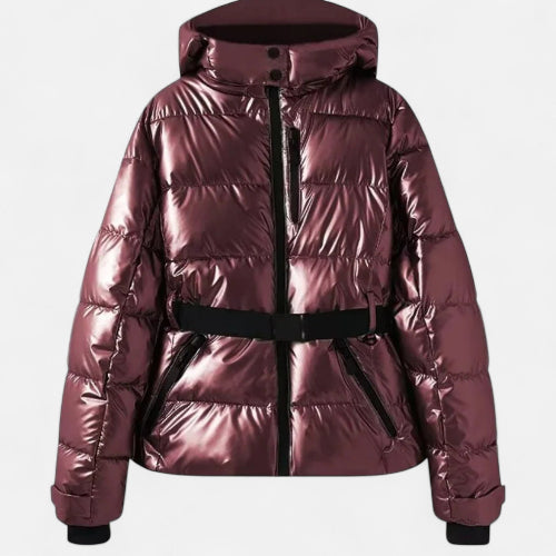Women's Hooded Puffer Jacket for Winter Wear