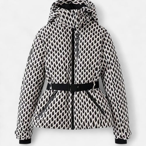 Women's Hooded Puffer Jacket for Winter Wear