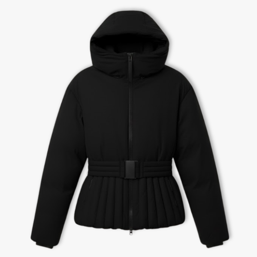 Women's Hooded Puffer Jacket for Winter Wear