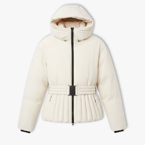 Women's Hooded Puffer Jacket for Chilly Winter Days