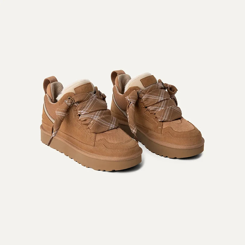 Women's Lace Up Sneakers for Everyday Spring Wear