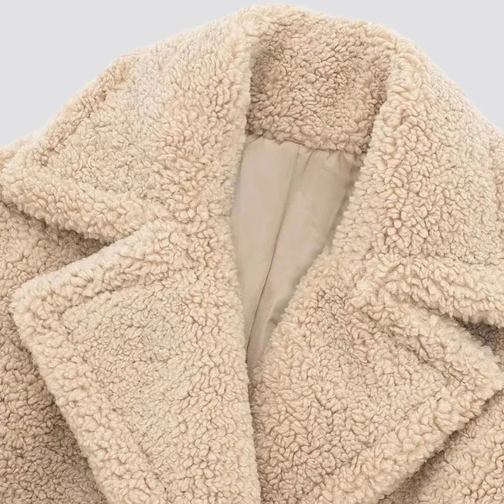 Women's Long Cozy Coat for Autumn Winter Days Ahead