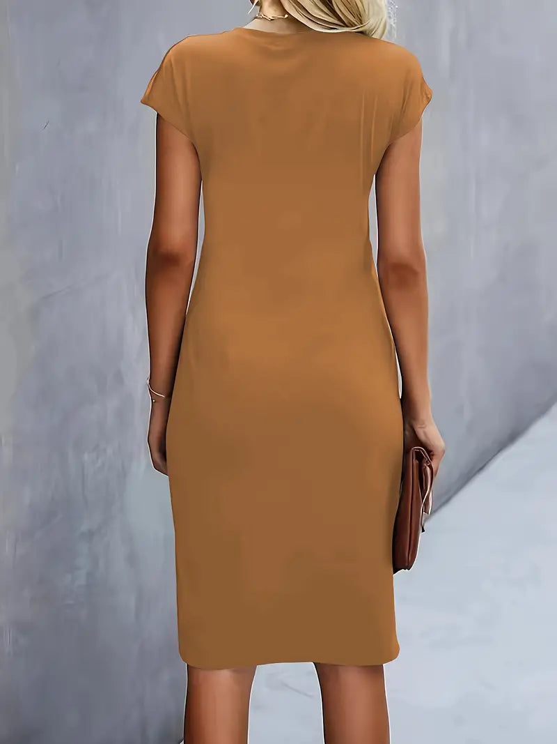 Women's Midi Dress for Everyday Spring Summer Wear
