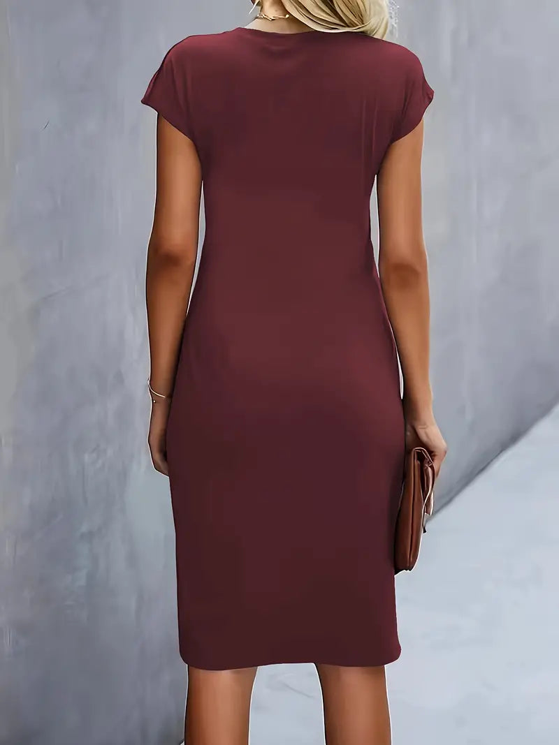 Women's Midi Dress for Everyday Spring Summer Wear