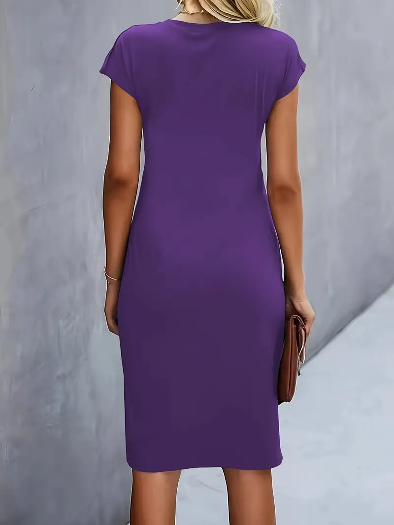 Women's Midi Dress for Everyday Spring Summer Wear