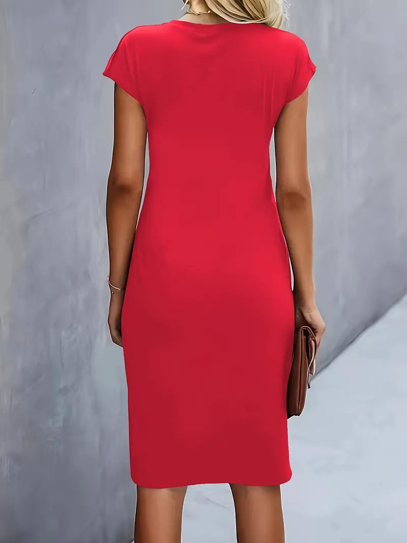 Women's Midi Dress for Everyday Spring Summer Wear
