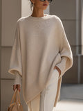Women's Oversized Knit Sweater for Autumn Winter Wear