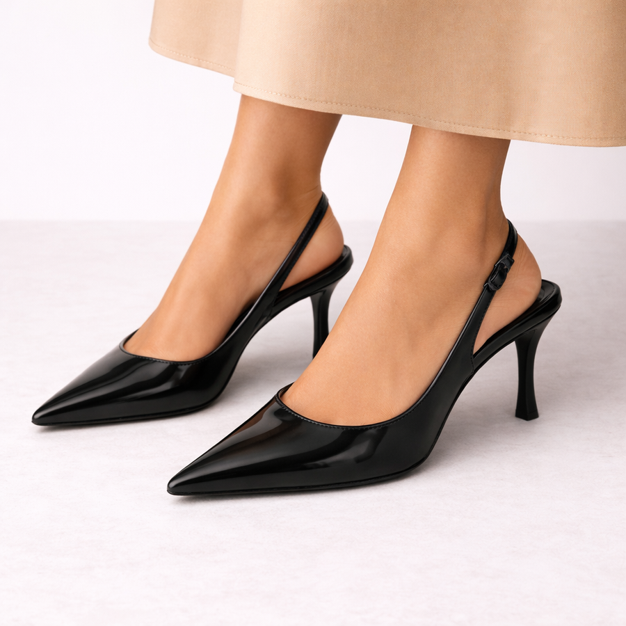 Women's Pointed Slingback Pumps for Polished Occasion Dressing