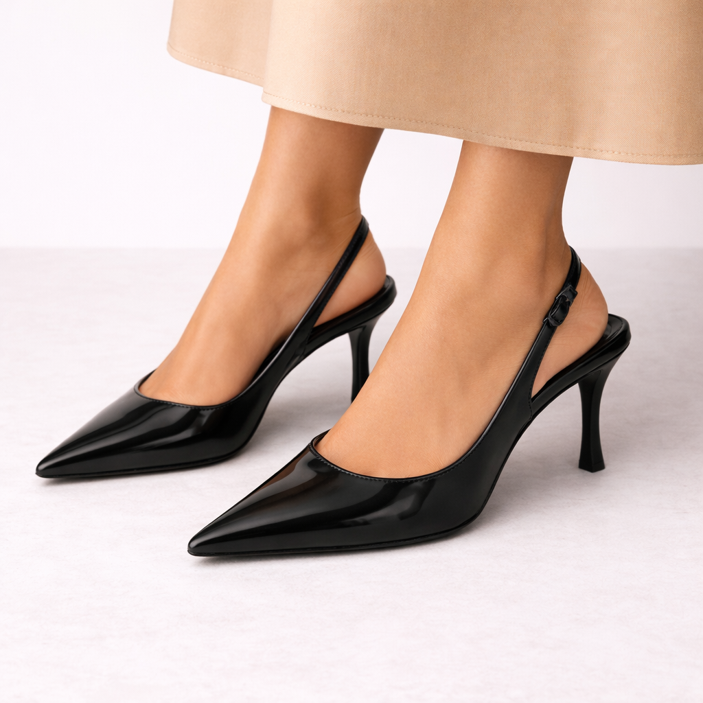 Women's Pointed Slingback Pumps for Polished Occasion Dressing